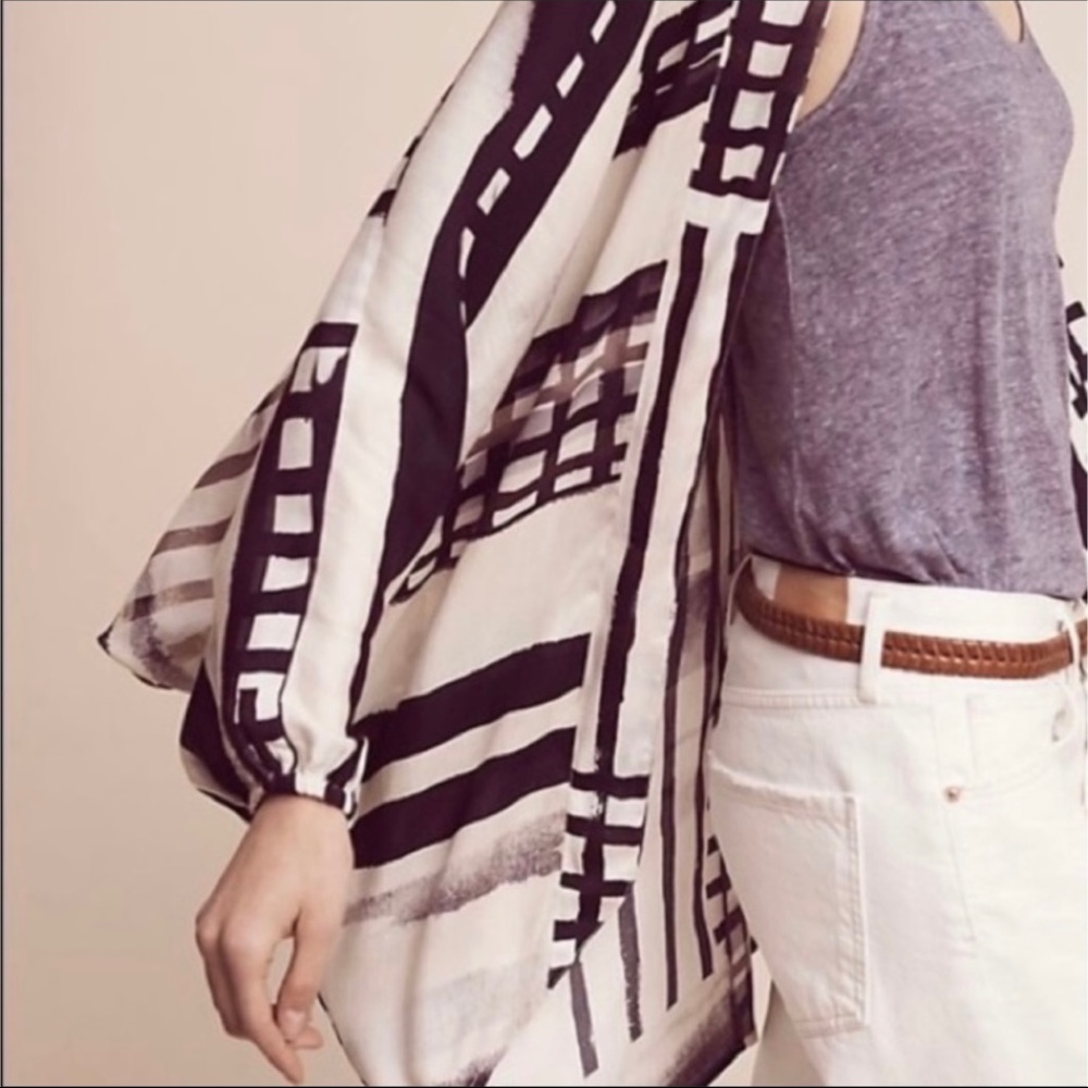 Anthropologie Floreat Kimono